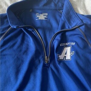 Blue Assumption Quarter-Zip Pullover